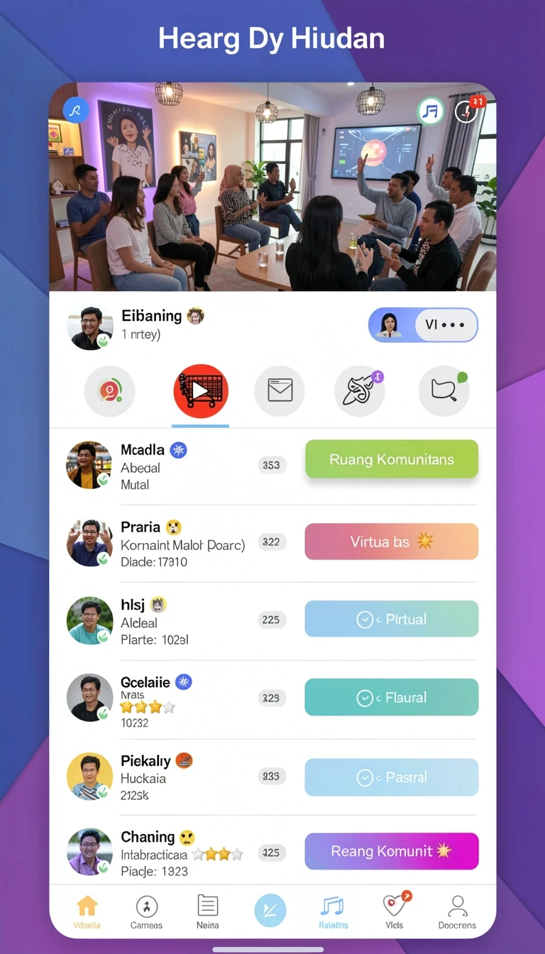 Cuplikan layar menu unduhan ufo777 untuk perangkat Android
